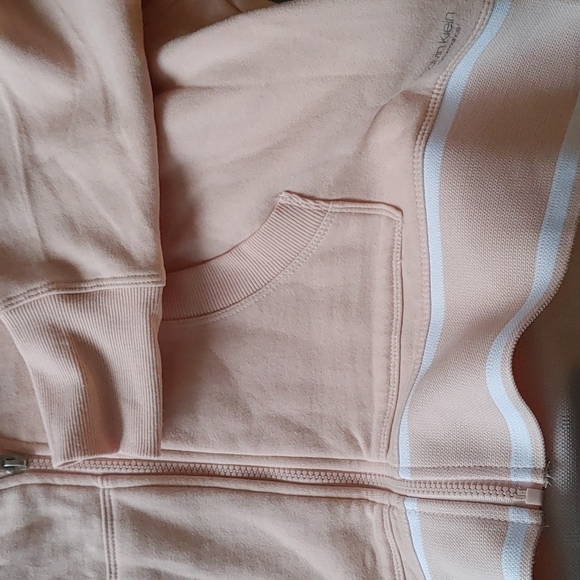 Calvin Klein Zip Up Sweatee - Picture 3 of 4